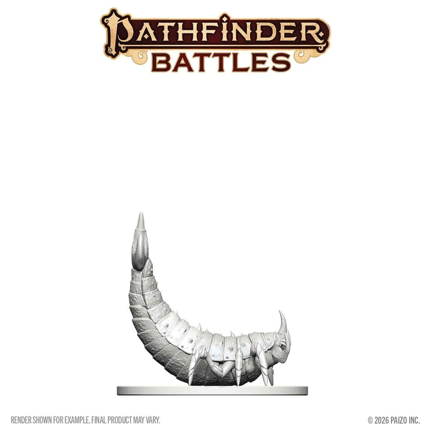 Pathfinder Battles Deep Cuts Unpainted Miniature Ankhrav 13 cm product photo