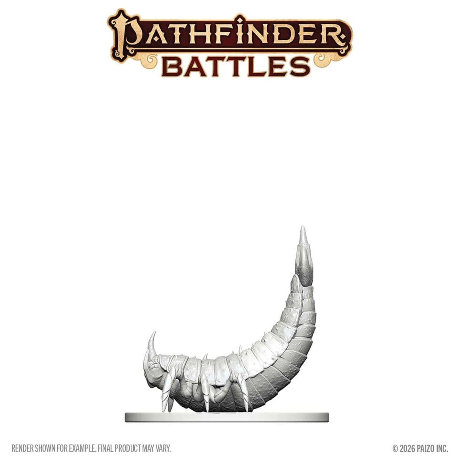 Pathfinder Battles Deep Cuts Unpainted Miniature Ankhrav 13 cm product photo