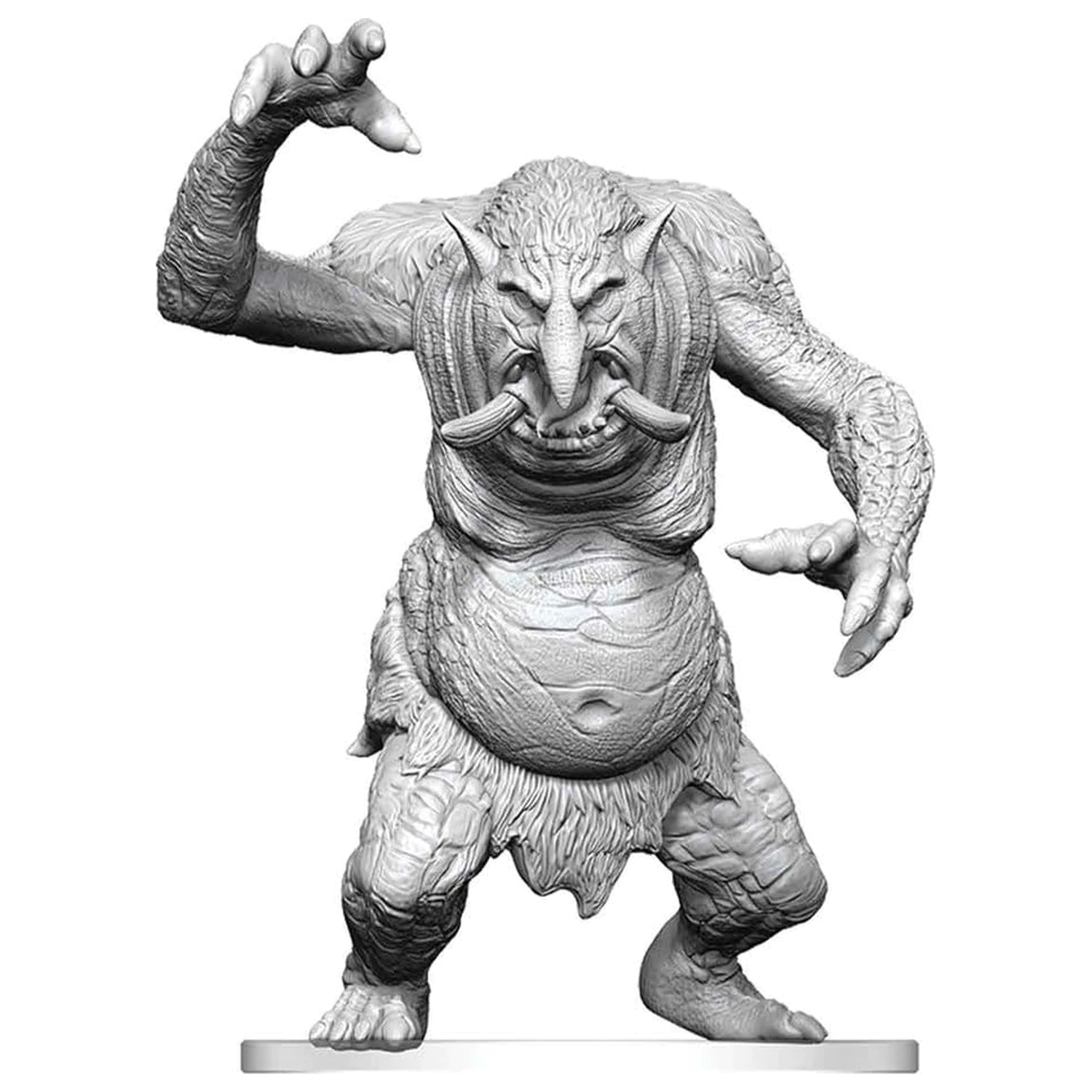 Pathfinder Battles Deep Cuts Unpainted Miniature Forest Troll 15 cm product photo