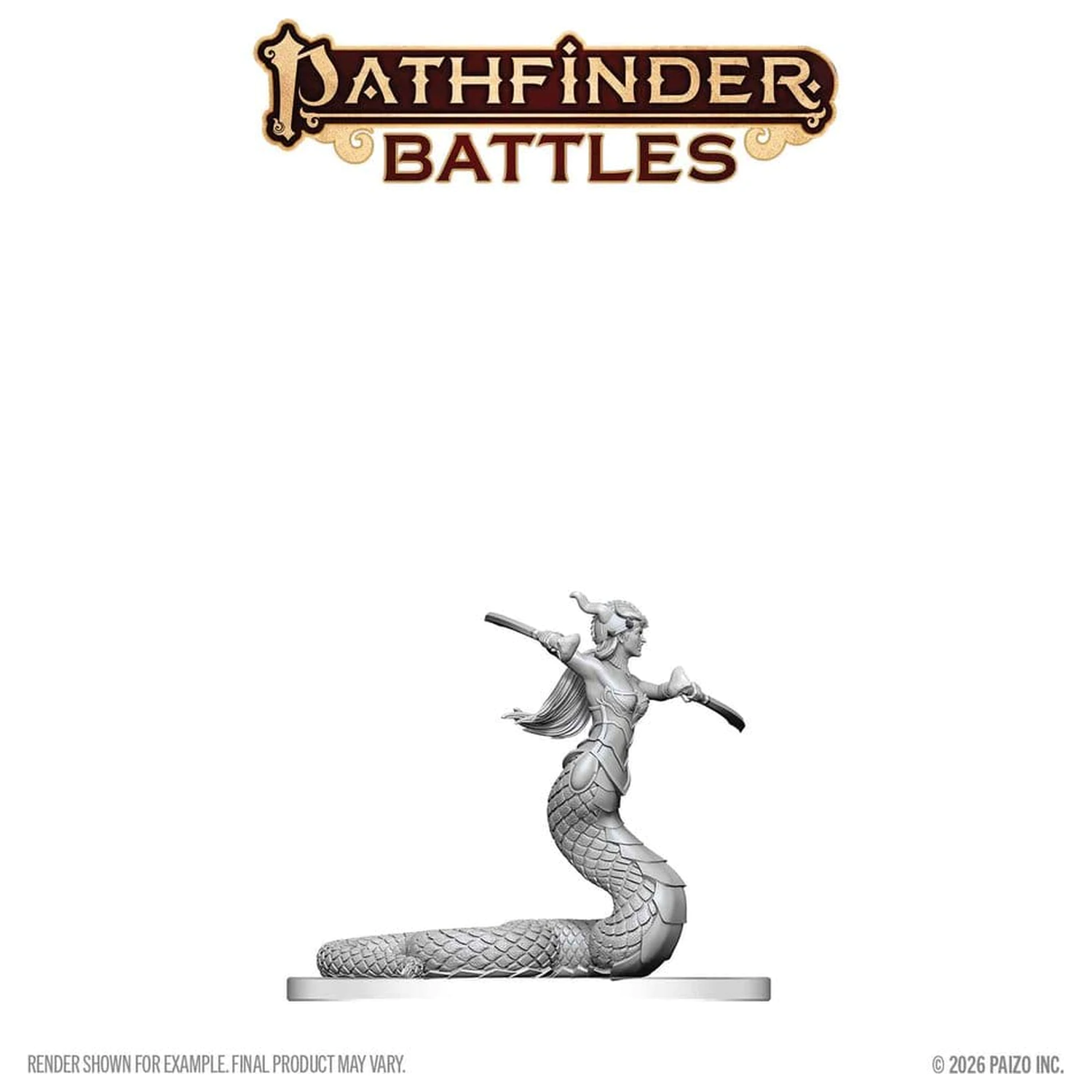 Pathfinder Battles Deep Cuts Unpainted Miniature Lamia Matriarch 13 cm product photo