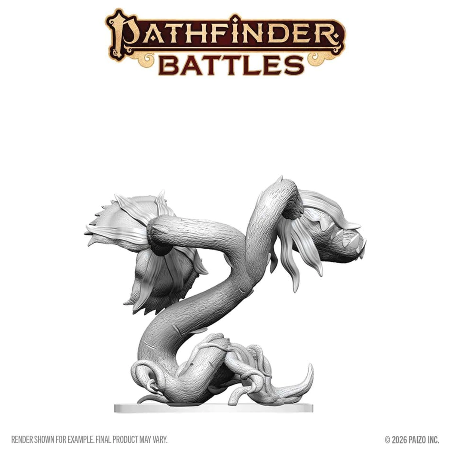 Pathfinder Battles Deep Cuts Unpainted Miniature Snapping Flytrap 15 cm product photo