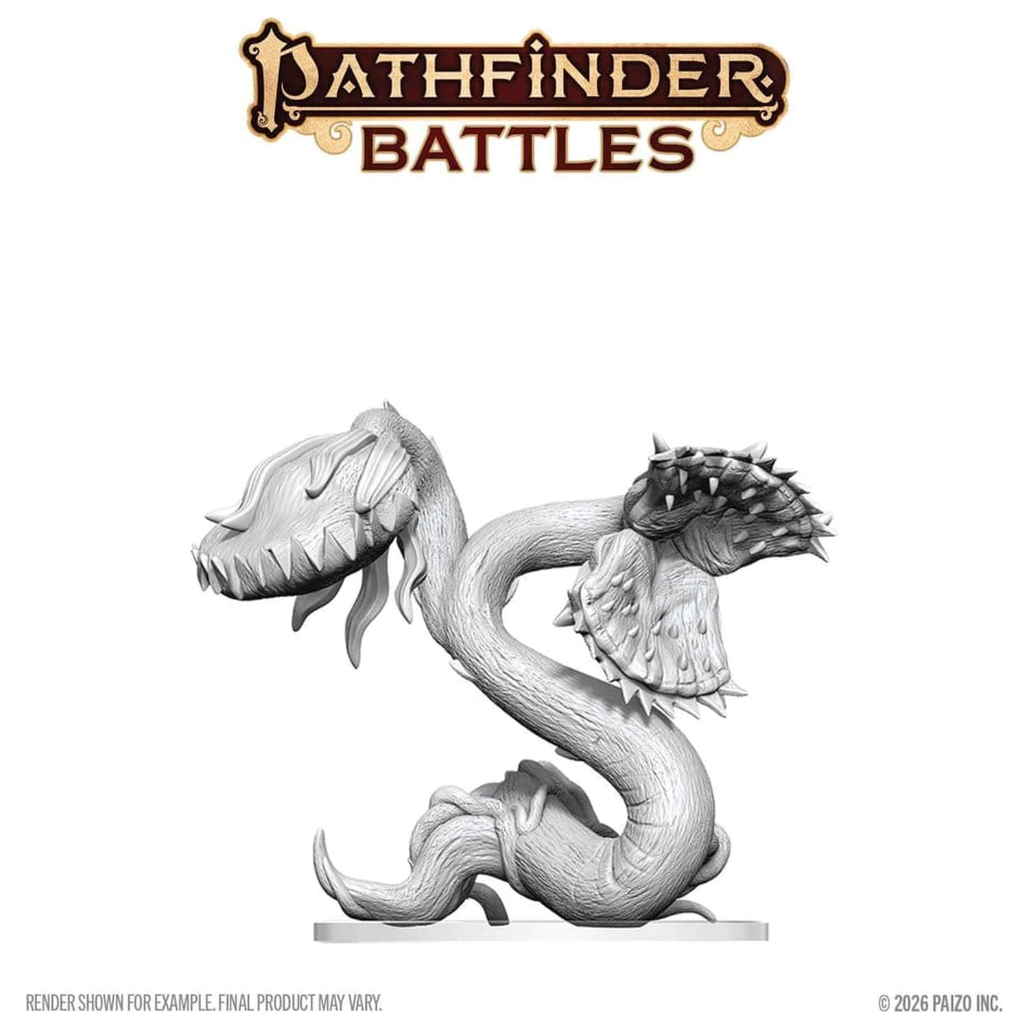 Pathfinder Battles Deep Cuts Unpainted Miniature Snapping Flytrap 15 cm product photo