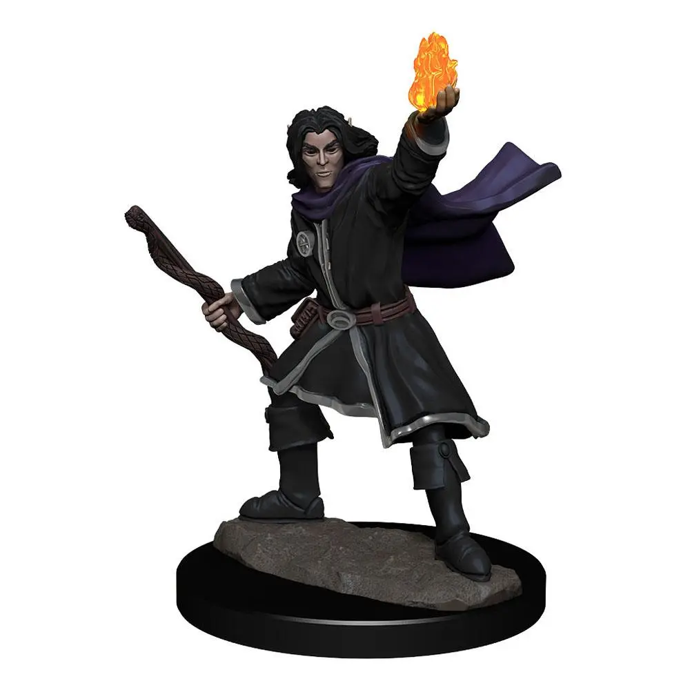 Pathfinder Battles Deep Cuts Unpainted Miniatures Elf Sorcerer Male Case (6) product photo