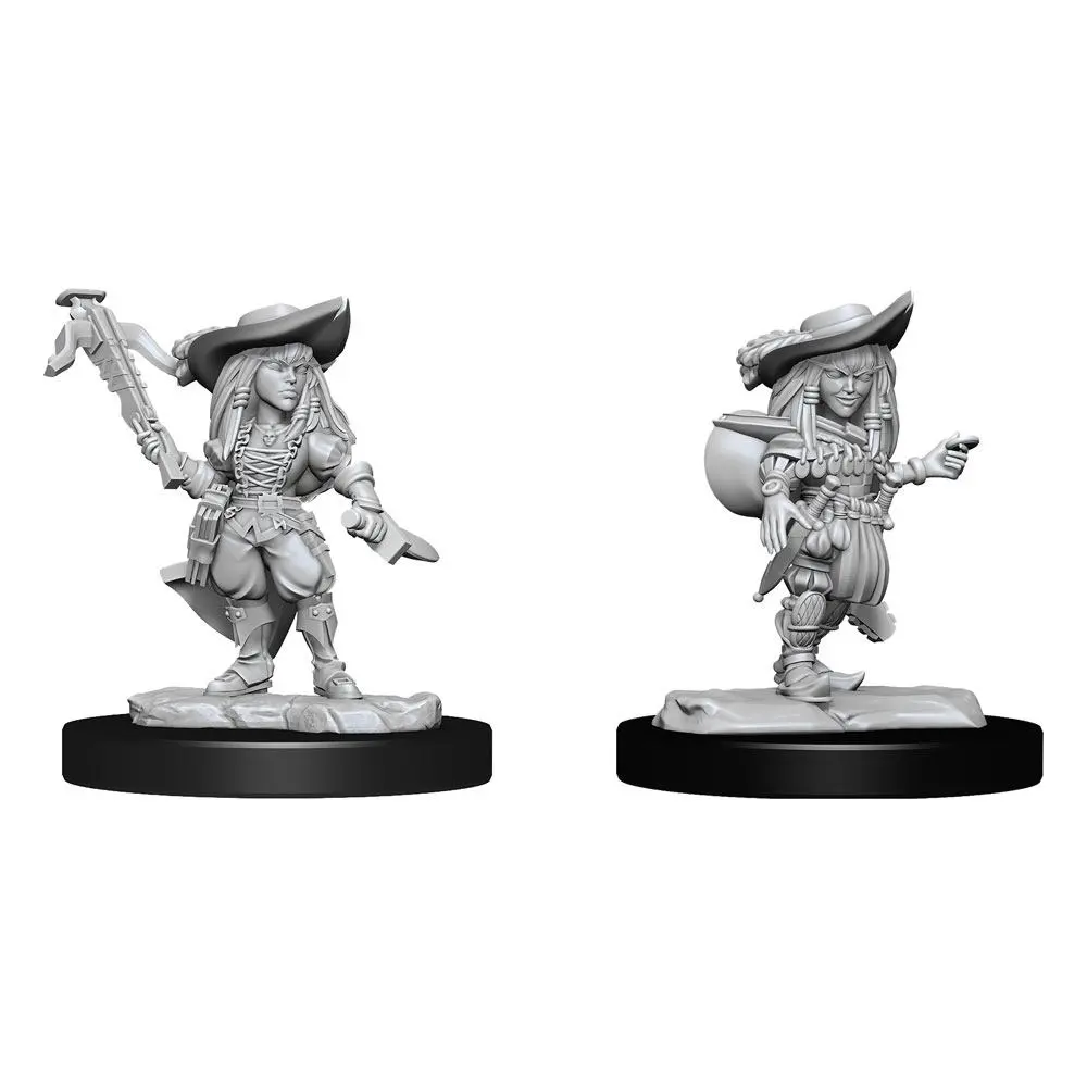 Pathfinder Battles Deep Cuts Unpainted Miniatures Gnome Bard Female Case (2) product photo
