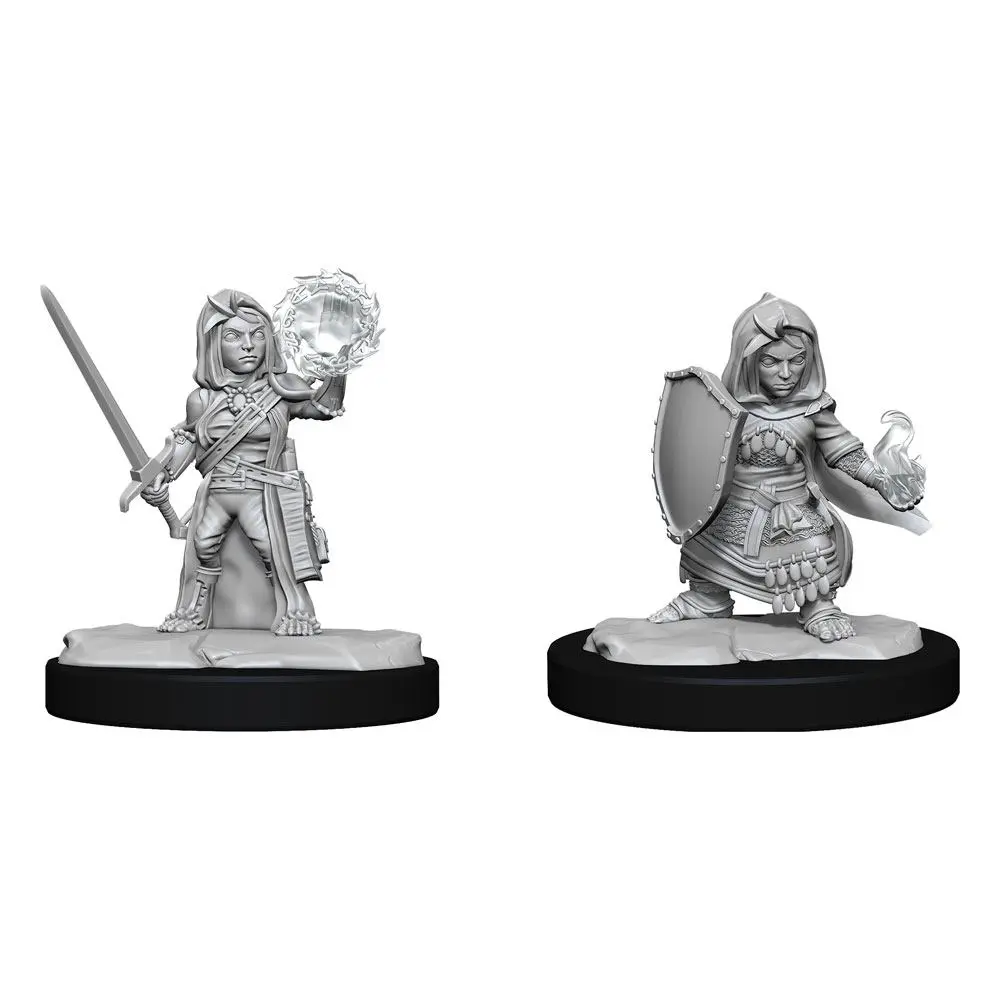Pathfinder Battles Deep Cuts Unpainted Miniatures Halfling Cleric Female Case (6) product photo