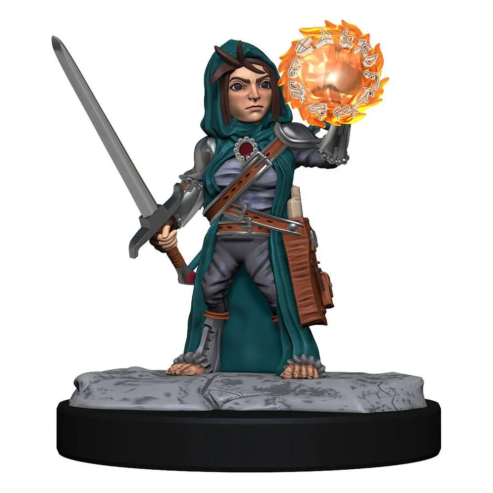 Pathfinder Battles Deep Cuts Unpainted Miniatures Halfling Cleric Female Case (6) product photo