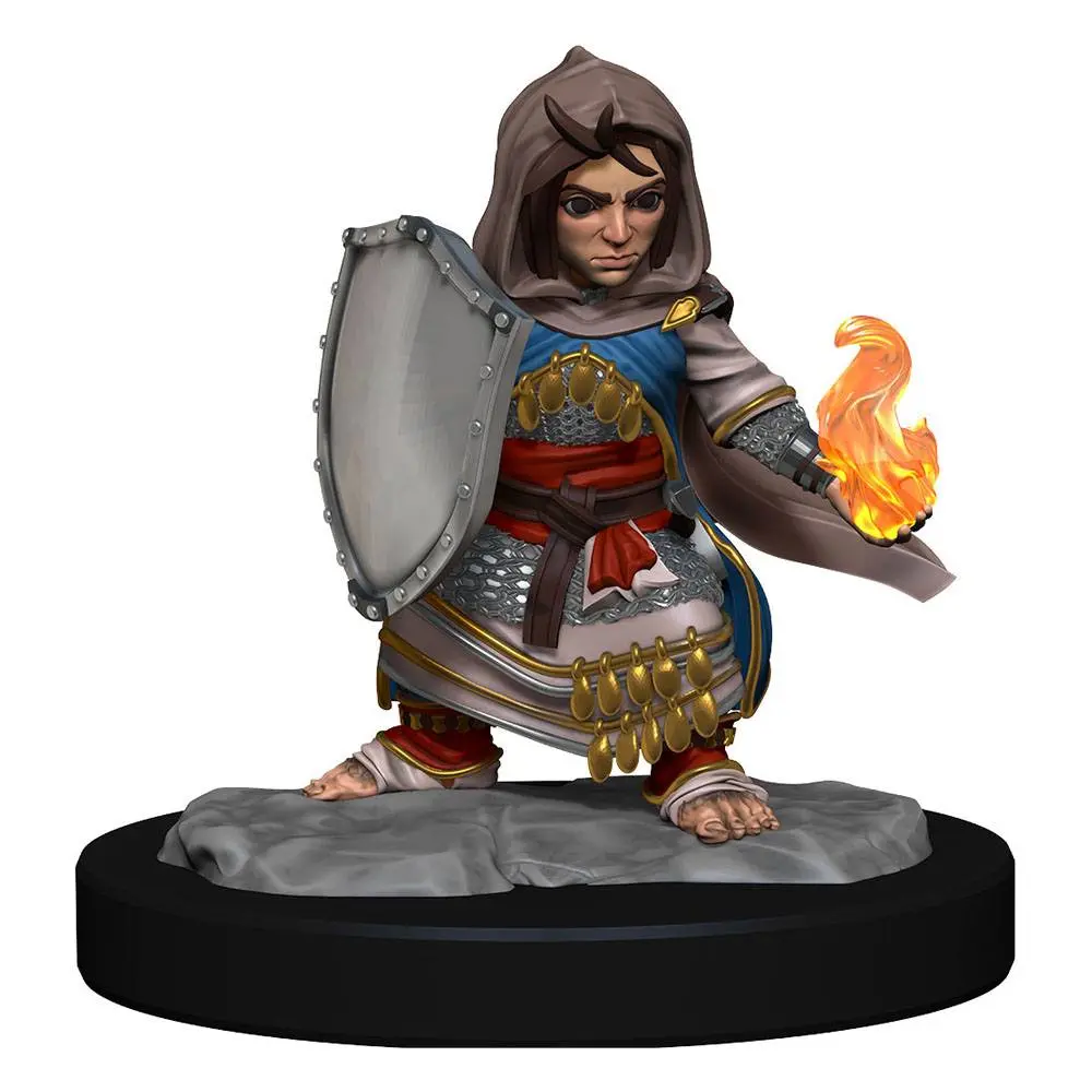 Pathfinder Battles Deep Cuts Unpainted Miniatures Halfling Cleric Female Case (6) product photo