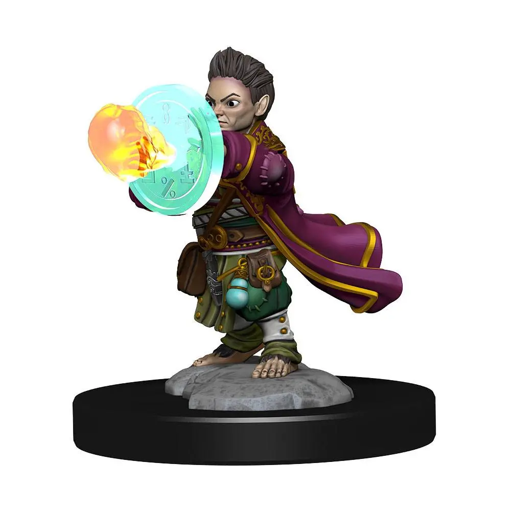 Pathfinder Battles Deep Cuts Unpainted Miniatures Halfling Wizard Male Case (6) product photo