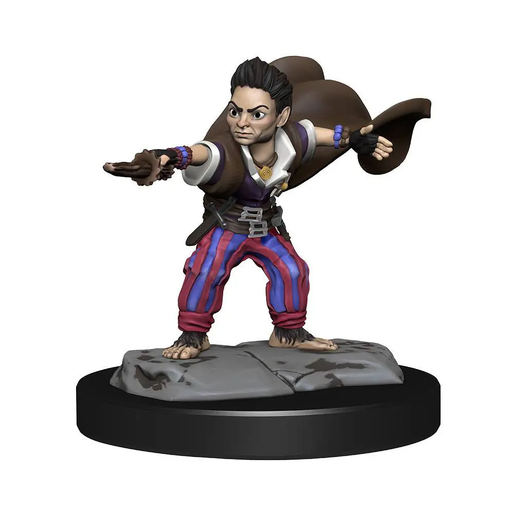 Pathfinder Battles Deep Cuts Unpainted Miniatures Halfling Wizard Male Case (6) product photo