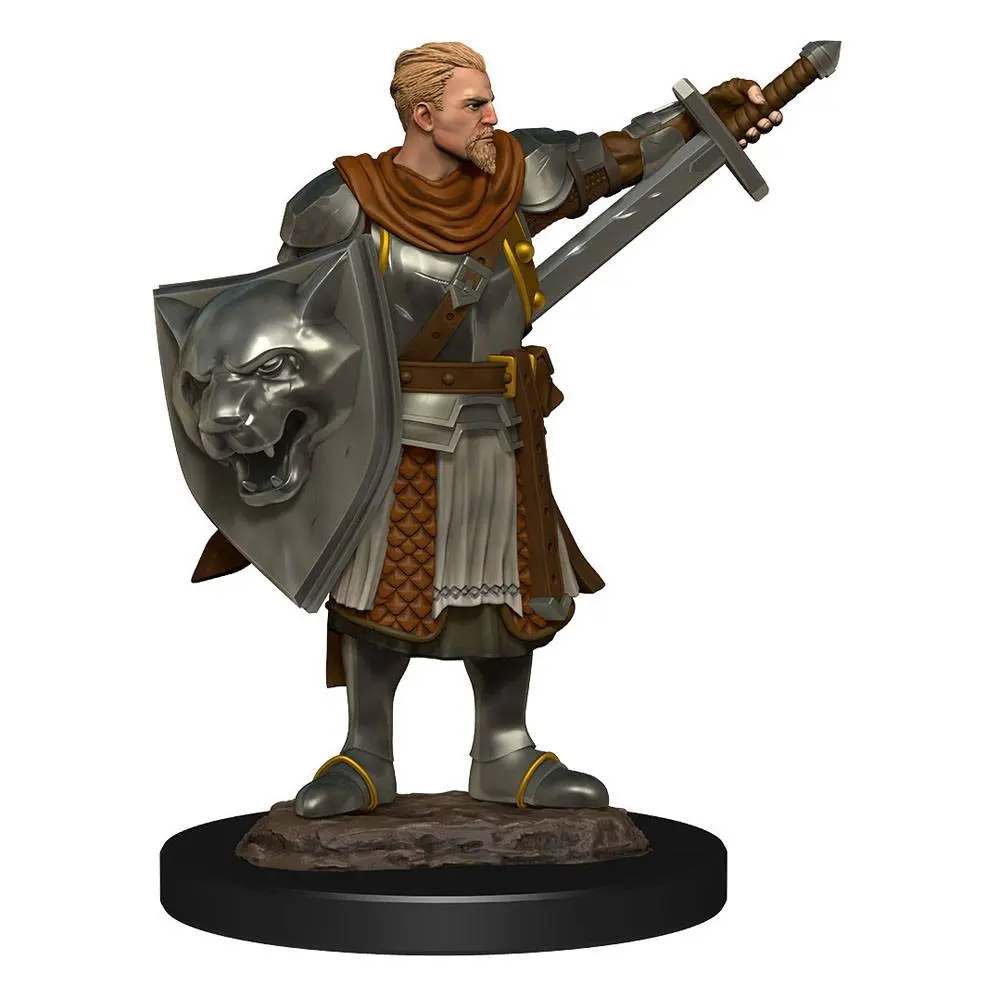 Pathfinder Battles Deep Cuts Unpainted Miniatures Human Champion Male Case (6) product photo