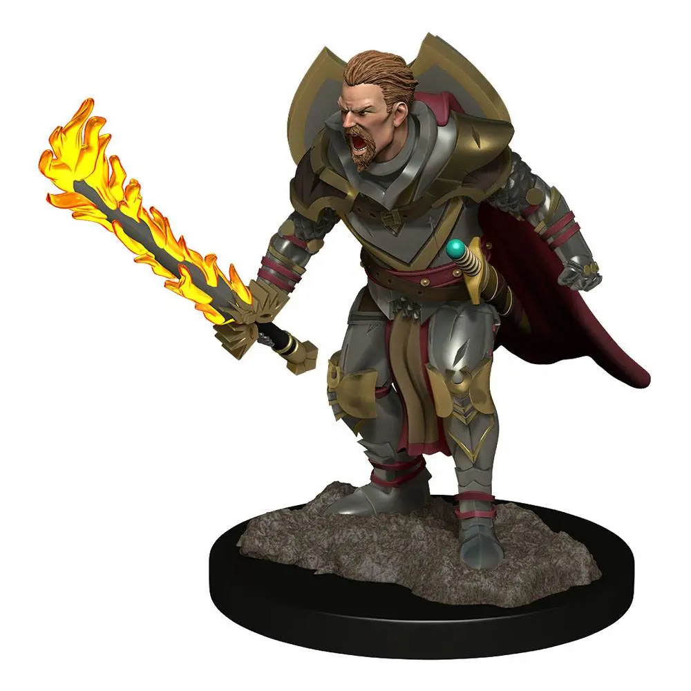 Pathfinder Battles Deep Cuts Unpainted Miniatures Human Champion Male Case (6) product photo
