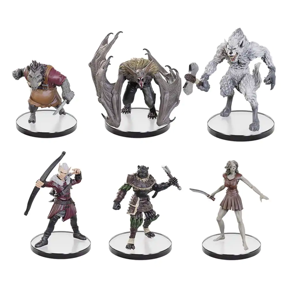 Pathfinder Battles pre-painted Miniatures 6-Pack Forest Stalkers Boxed Set product photo