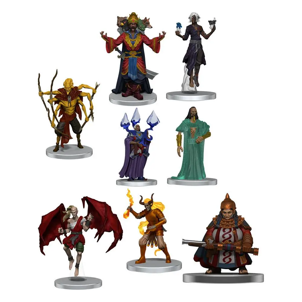 Pathfinder Battles pre-painted Miniatures 8-Pack Impossible Lands - Masters of Magic Boxed Set product photo