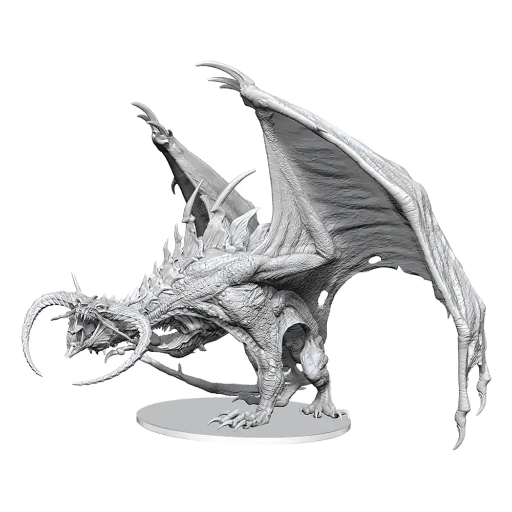 Pathfinder Deep Cuts Unpainted Boxed Miniature Diabolic Dragon product photo