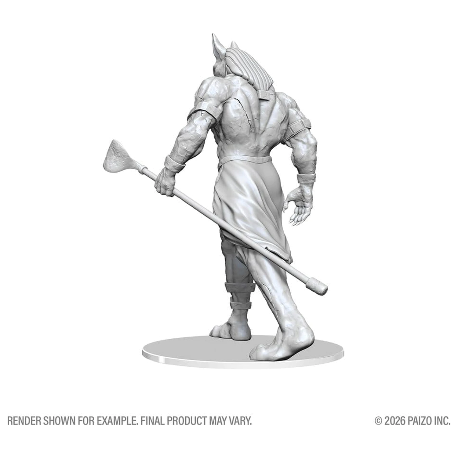 Pathfinder Deep Cuts Unpainted Boxed Miniature Giant Animated Statue product photo