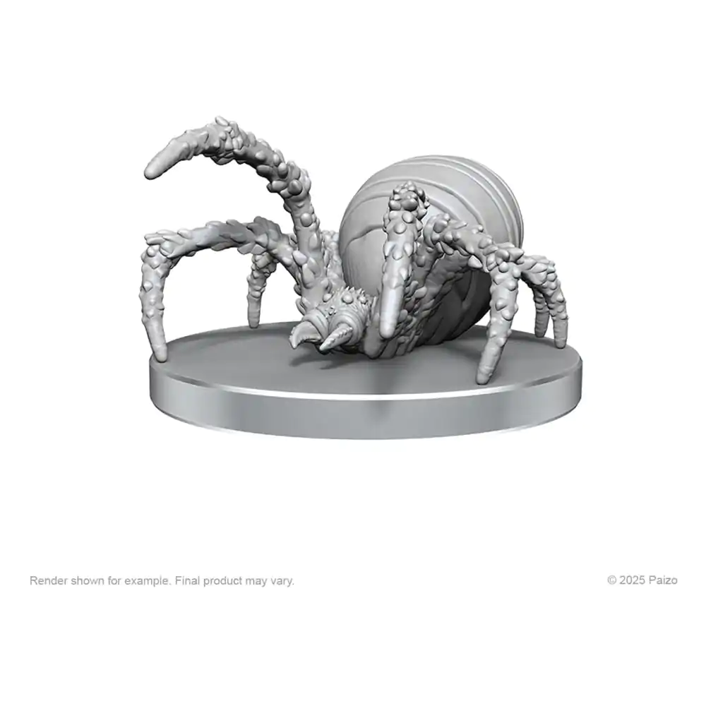 Pathfinder Deep Cuts Unpainted Miniatures Cave Scorpion &amp; Hunting Spider product photo