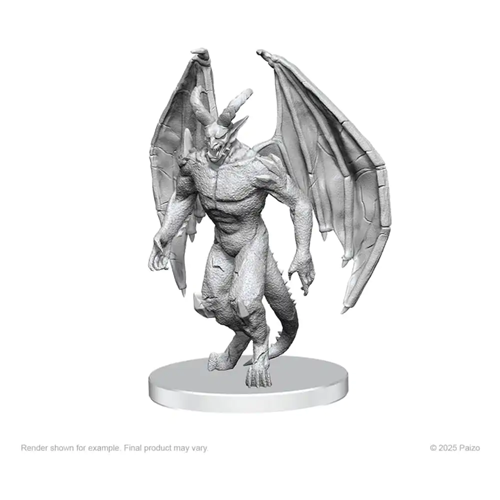 Pathfinder Deep Cuts Unpainted Miniatures Gargoyle &amp; Shae product photo