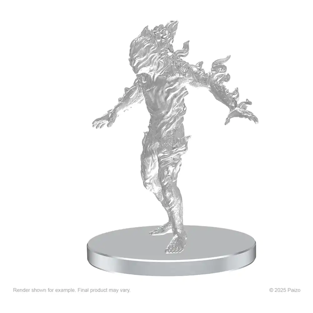 Pathfinder Deep Cuts Unpainted Miniatures Living Landslide &amp; Living Wildfire product photo