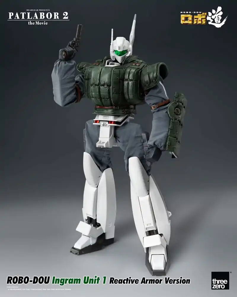 Patlabor 2: The Movie Robo-Dou Action Figure Ingram Unit 1 Reactive Armor Version 23 cm termékfotó