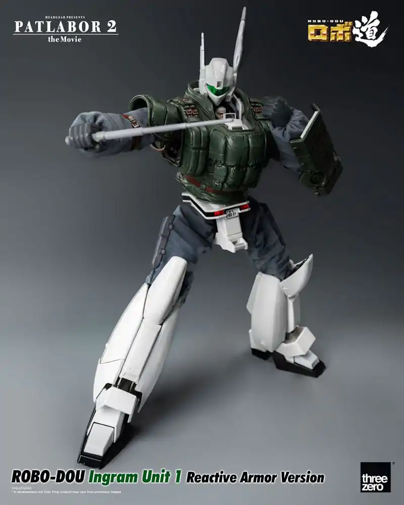 Patlabor 2: The Movie Robo-Dou Action Figure Ingram Unit 1 Reactive Armor Version 23 cm termékfotó