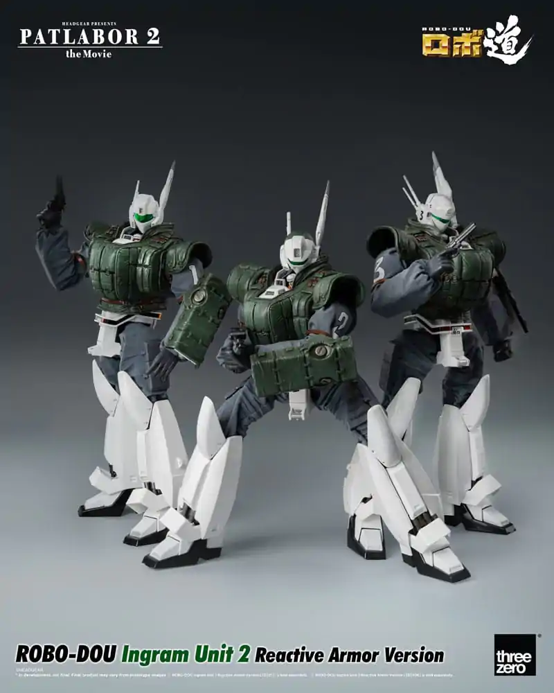 Patlabor 2: The Movie Robo-Dou Action Figure Ingram Unit 2 Reactive Armor Version 23 cm termékfotó