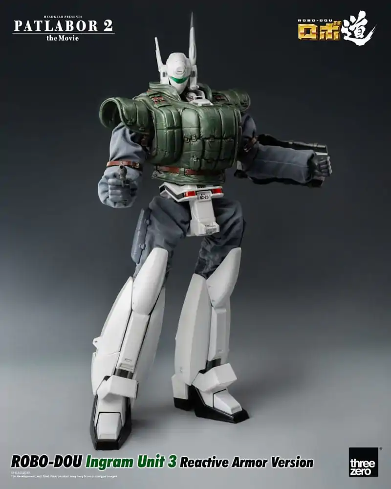 Patlabor 2: The Movie Robo-Dou Action Figure Ingram Unit 3 Reactive Armor Version 23 cm termékfotó