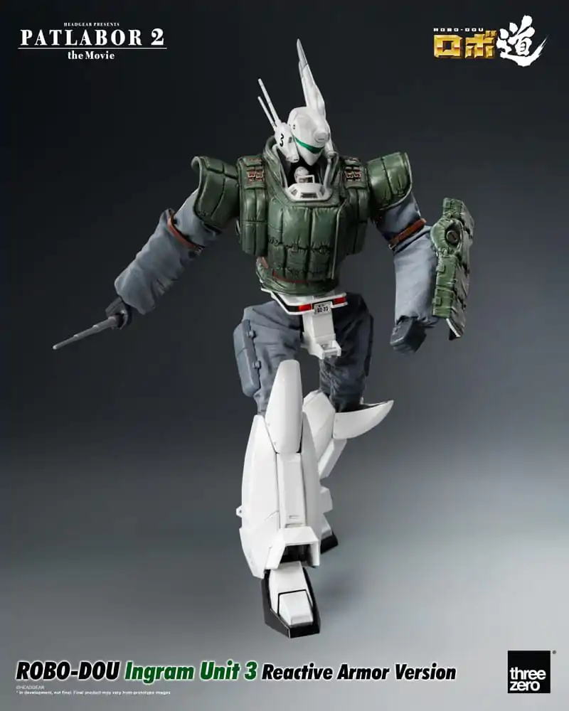 Patlabor 2: The Movie Robo-Dou Action Figure Ingram Unit 3 Reactive Armor Version 23 cm termékfotó