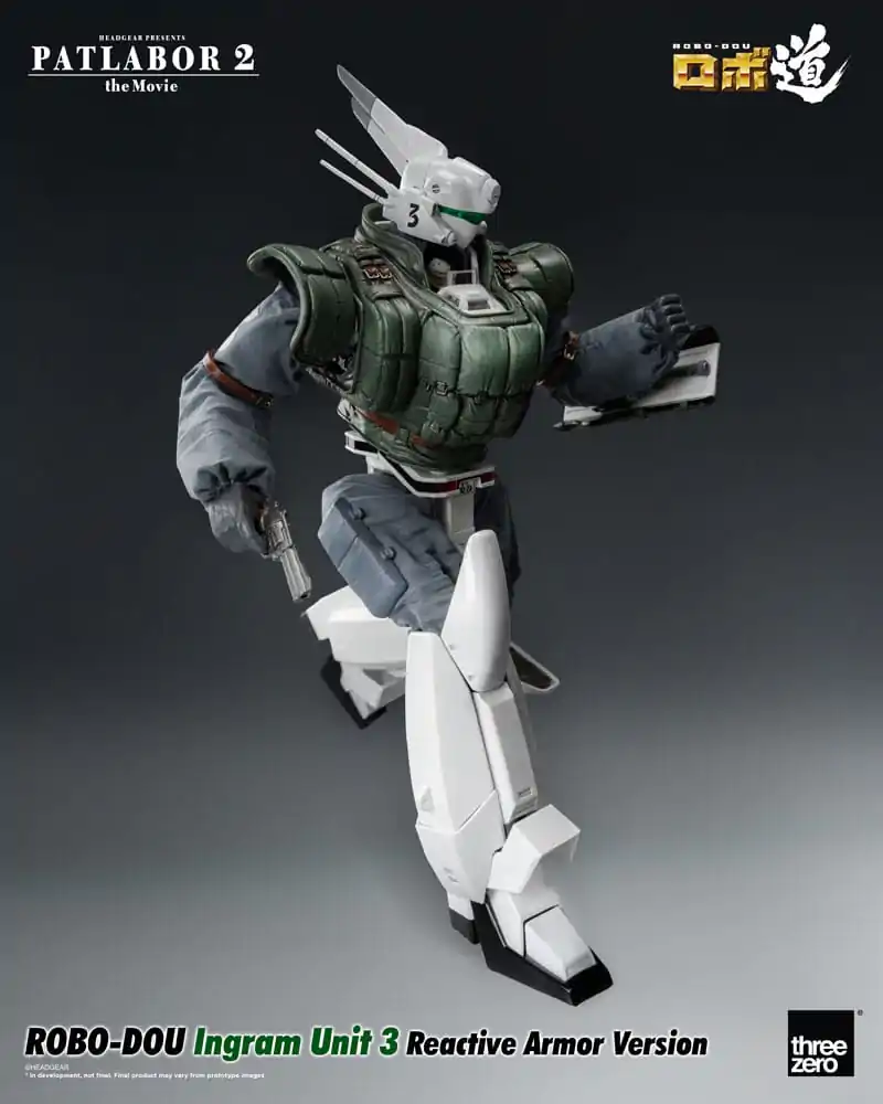 Patlabor 2: The Movie Robo-Dou Action Figure Ingram Unit 3 Reactive Armor Version 23 cm termékfotó