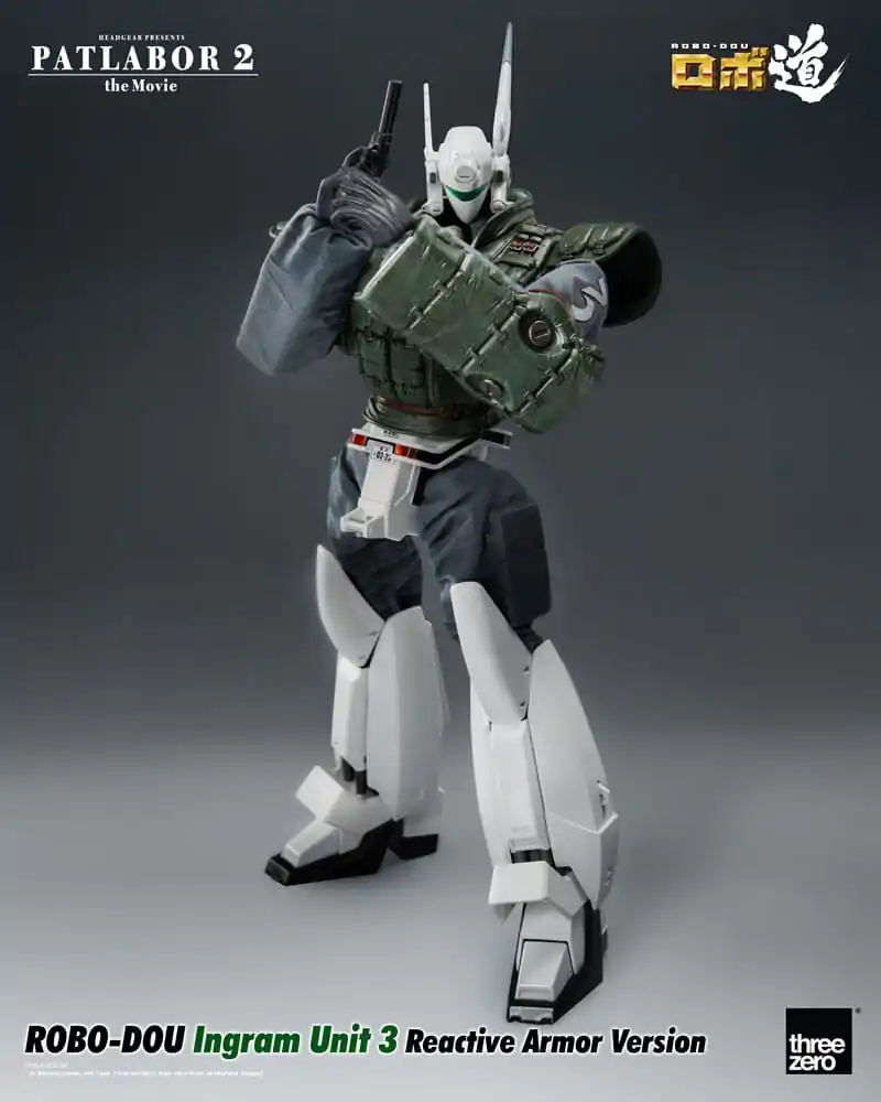 Patlabor 2: The Movie Robo-Dou Action Figure Ingram Unit 3 Reactive Armor Version 23 cm termékfotó