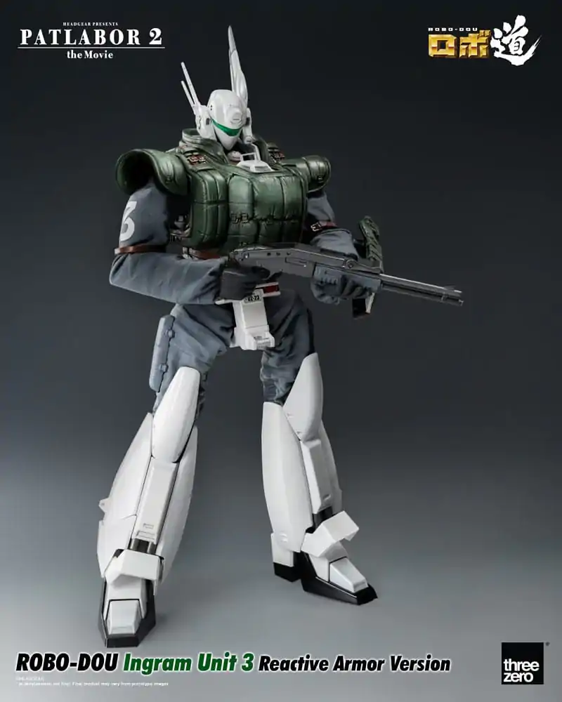 Patlabor 2: The Movie Robo-Dou Action Figure Ingram Unit 3 Reactive Armor Version 23 cm termékfotó