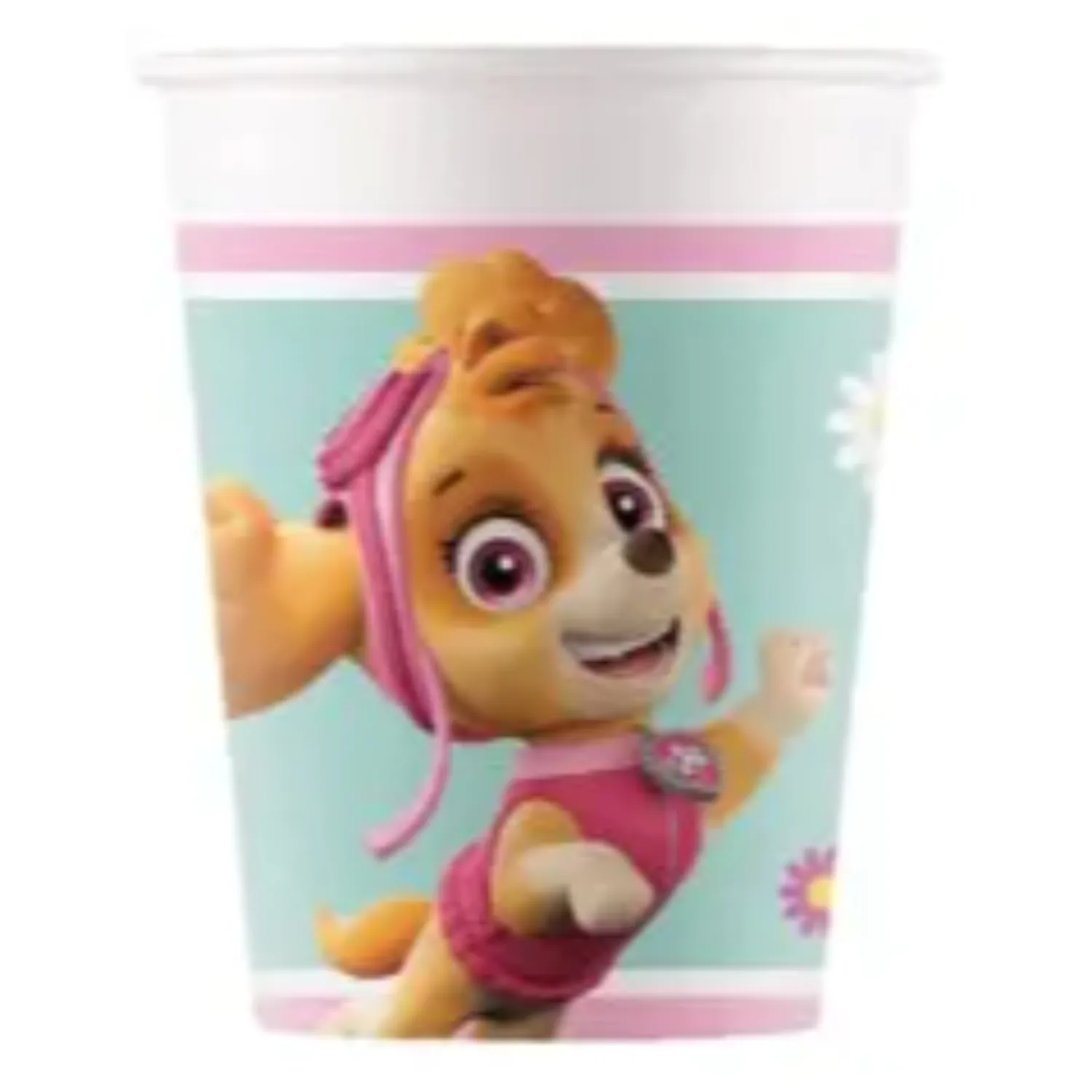 Paw Patrol Skye and Everest Paper Cups 8 pcs 200 ml FSC product photo