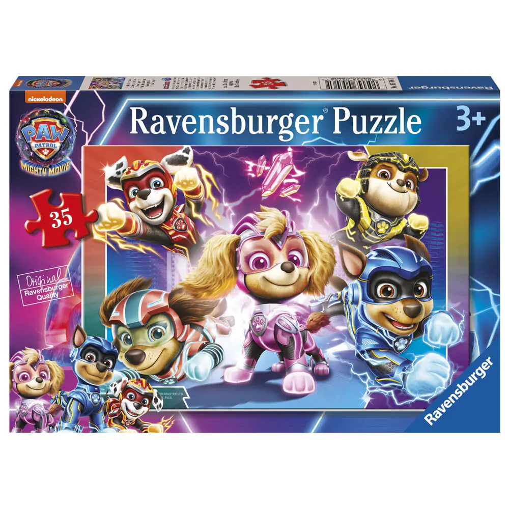Paw Patrol The mighty movie puzzle 35pcs product photo
