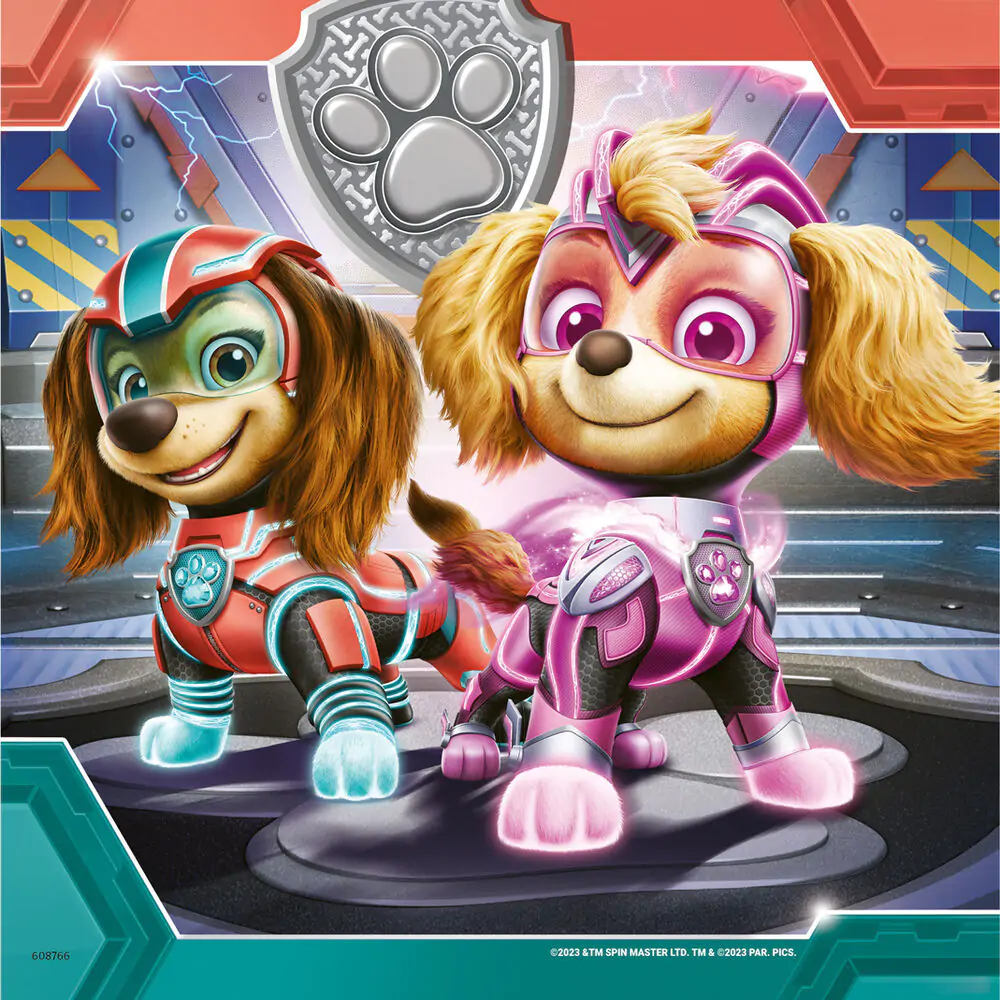 Paw Patrol The mighty movie puzzle 3x49pcs product photo