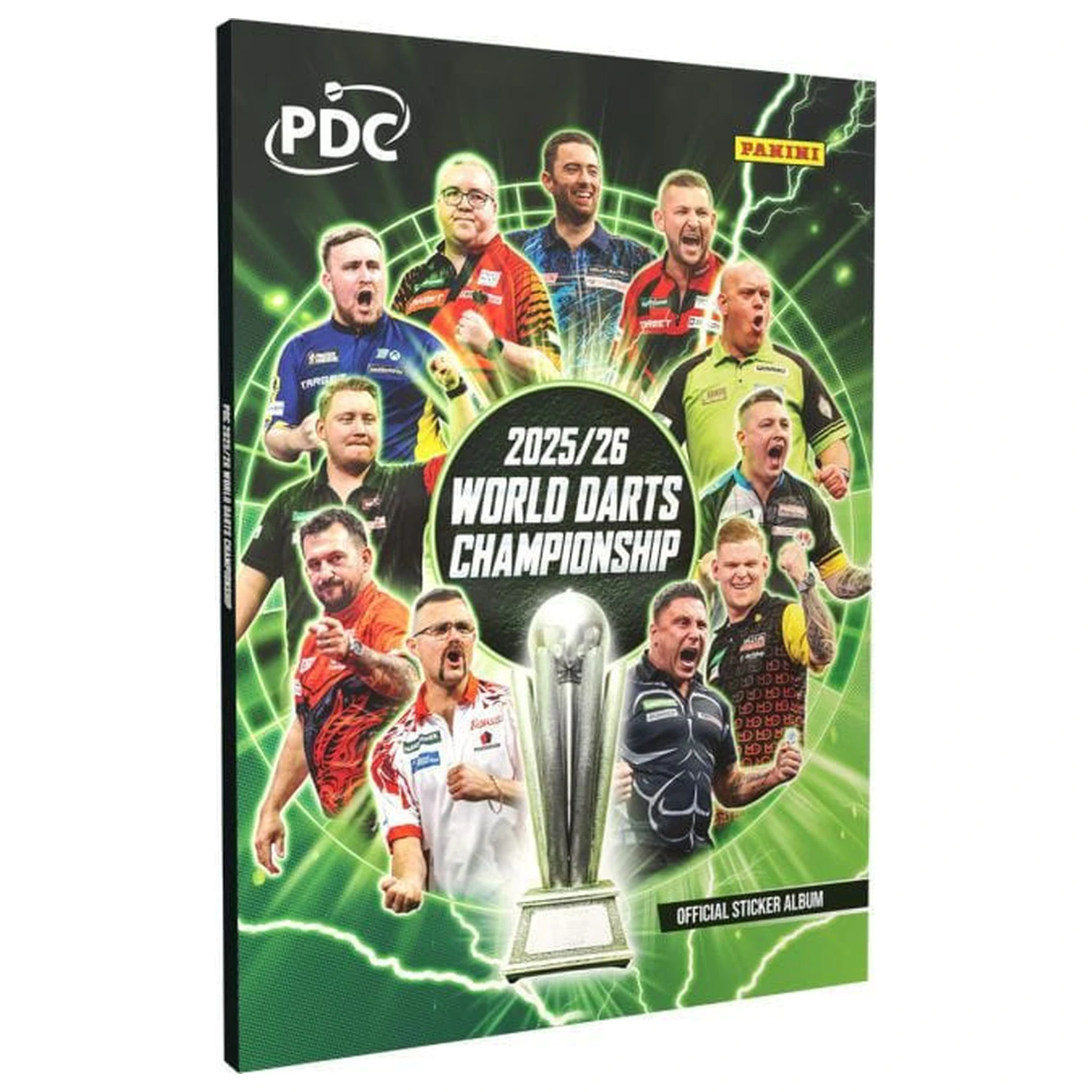 PDC World Darts Championship 2025/26 Sticker Collection Hardcover Album product photo