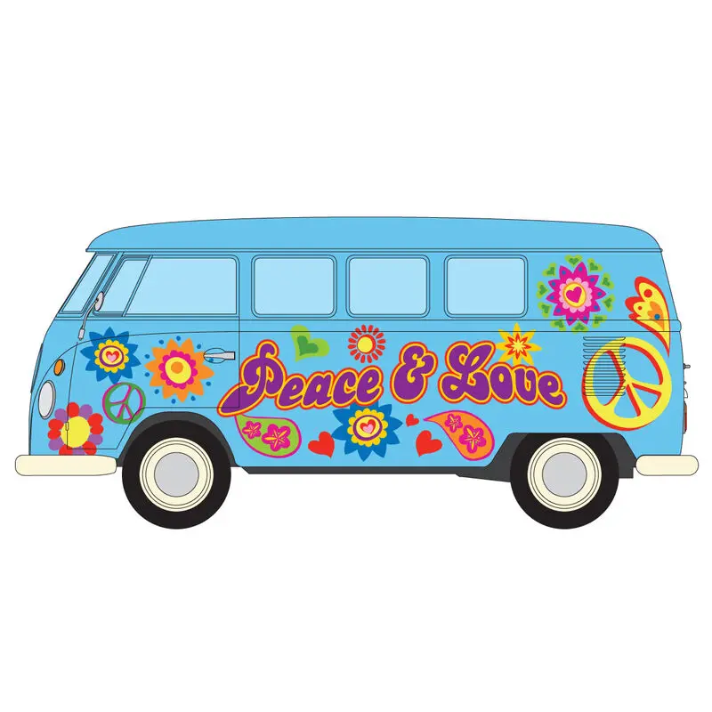 Peace Love and Freedom Campervan Volkswagen product photo