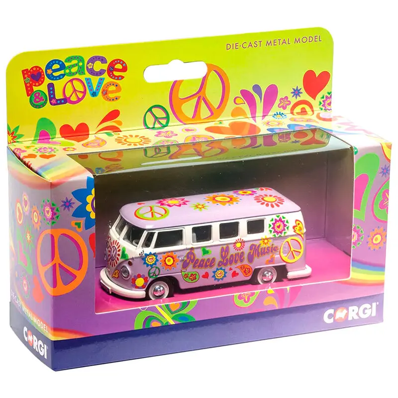 Peace Love and Music Volkswagen Campervan product photo