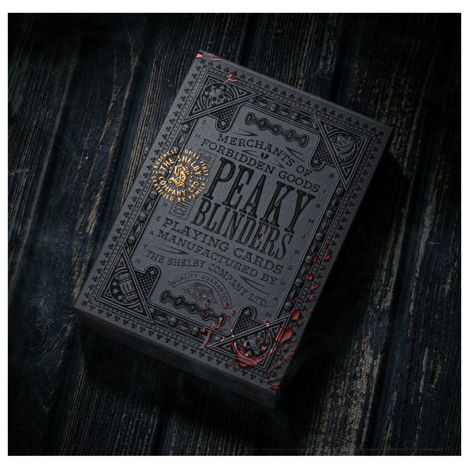 Peaky Blinders Playing Cards Forged In Smoke and Blood product photo