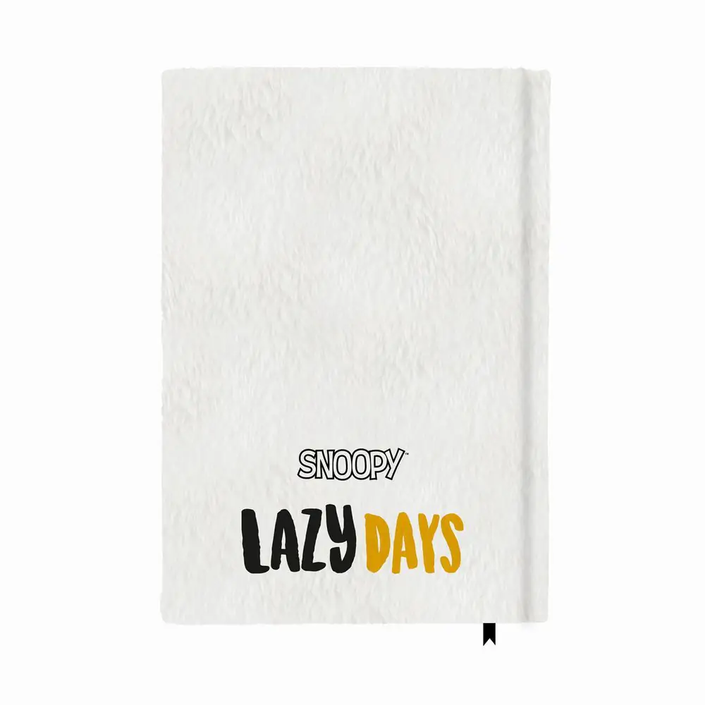Peanuts A5 premium plush notebook product photo