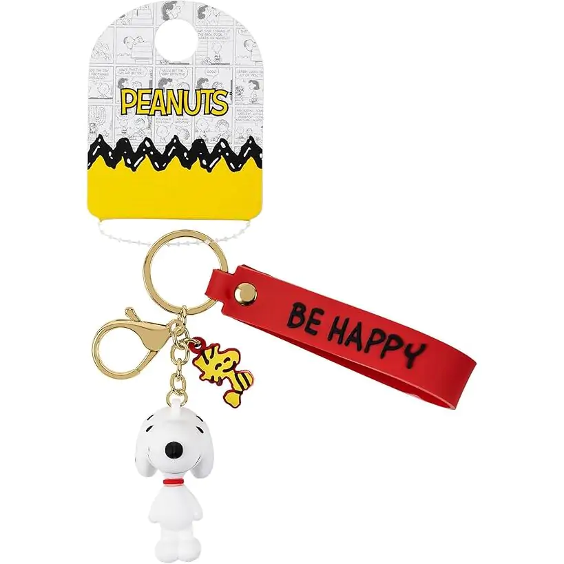 Peanuts Be Happy keychain product photo