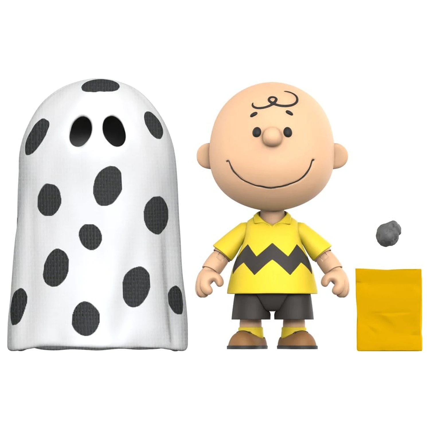Peanuts Deluxe Wave 01 Action Figure Charlie Brown (with Ghost Sheet) 18 cm product photo