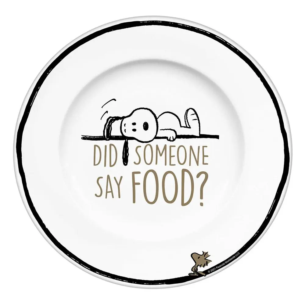 Peanuts Plate Did Someone Say Food product photo
