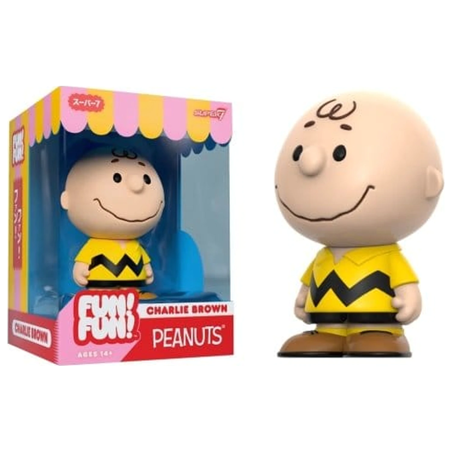 Peanuts Fun! Fun! Mini Figure Wave 01 Charlie Brown (Yellow Shirt) product photo