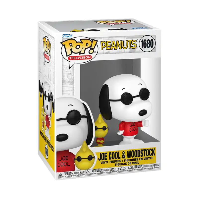 Peanuts Funko POP! & Buddy Vinyl Figure Joe Cool w/Wdstk 9 cm termékfotó