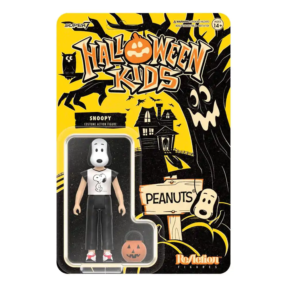 Peanuts Halloween Kids ReAction Action Figure Snoopy Boy 10 cm product photo