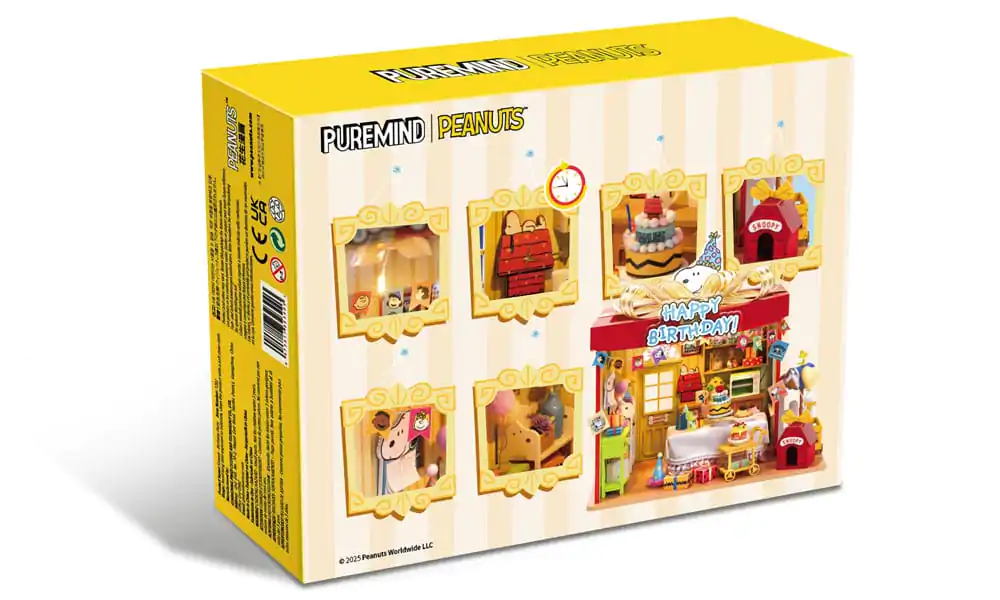 Peanuts Puremind Construction Birthday Party wooden building kit product photo