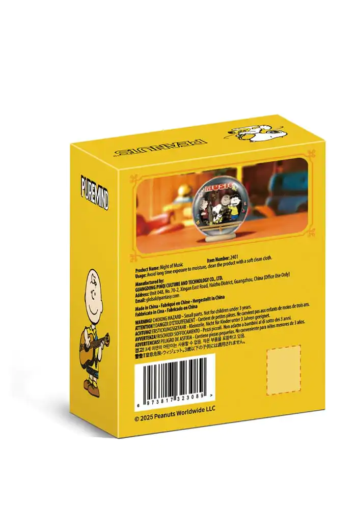 Peanuts Puremind Model Kit Globe Wooden Theater Globe Night of Music product photo