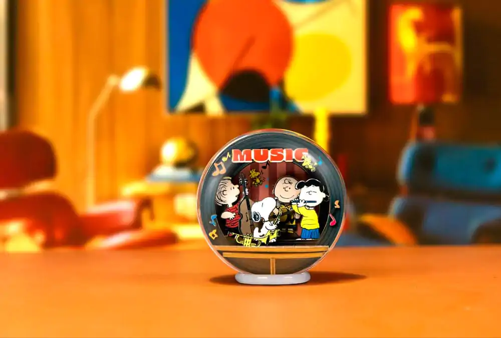 Peanuts Puremind Model Kit Globe Wooden Theater Globe Night of Music product photo