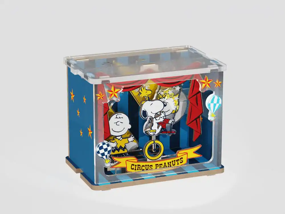 Peanuts Puremind DIY Construction Mini Scene Talent Show product photo