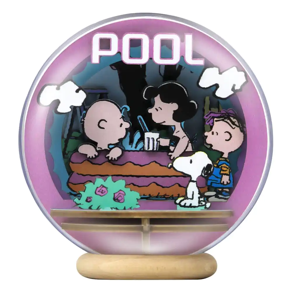 Peanuts Puremind Model Kit Wooden Theater Globe Cool Pool product photo