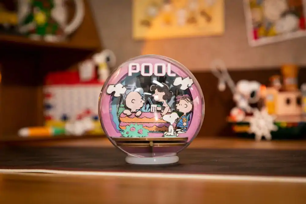 Peanuts Puremind Model Kit Wooden Theater Globe Cool Pool product photo